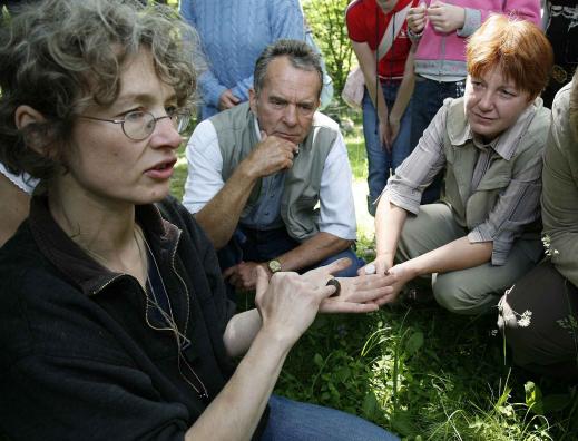 [Heike teaching at Goerlitz Zoo]